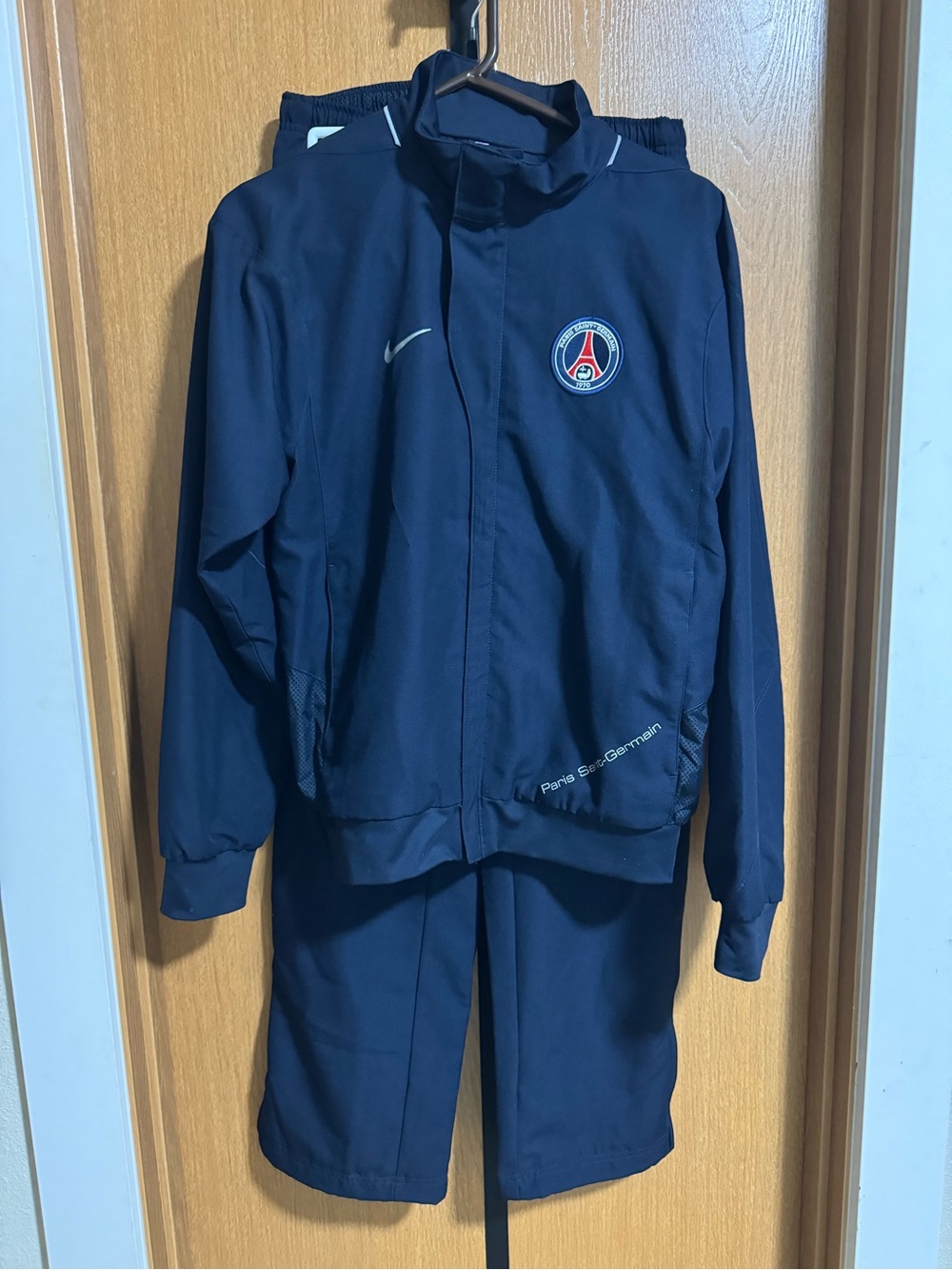 Nike Paris Saint-Germain Navy Track Jacket and Pants Set - Men’s size Small - Picture 1 of 16